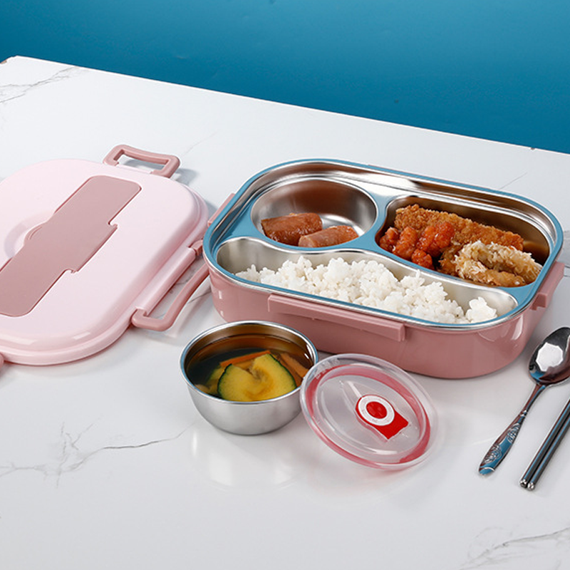 Thermische Edelstahl Lunchbox – Warmhaltend & Auslaufsicher