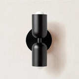 Doppelte Wandleuchte im skandinavischen Stil Glas