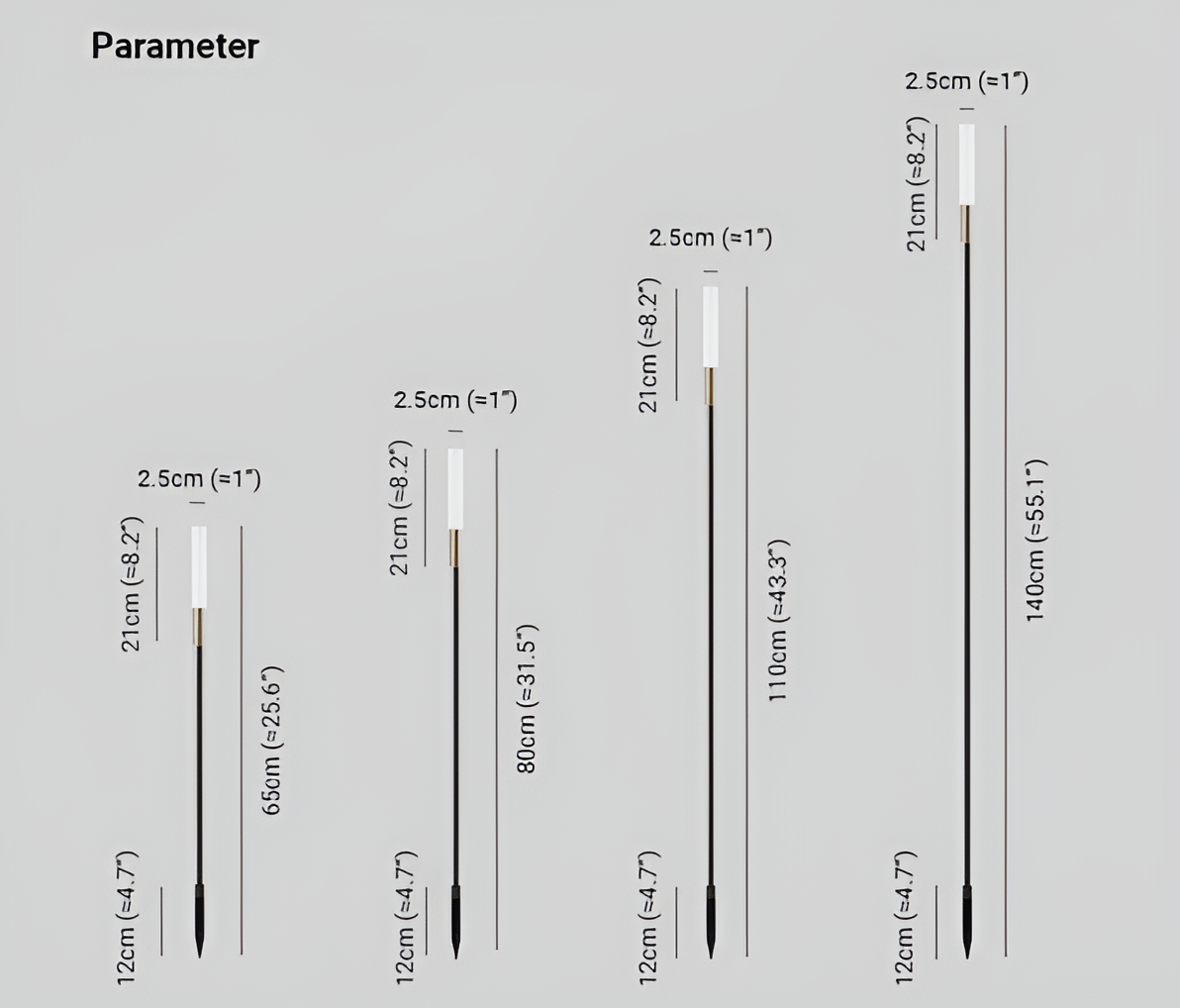 Solar-LED-Außenbeleuchtung - Einfache Installation
