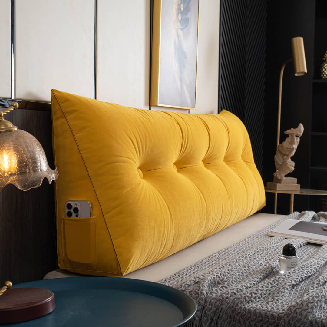 Ergonomisches Luxus-Keilkissen für Rückenunterstützung