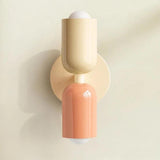 Doppelte Wandleuchte im skandinavischen Stil Glas