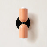 Doppelte Wandleuchte im skandinavischen Stil Glas