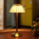 Kabellose Vintage Tischlampe mit Touch-Bedienung und USB-aufladbarem Akku
