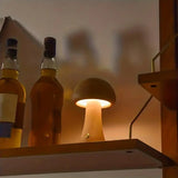Retro Pilz Tischlampe mit Weichem Diffusen Licht