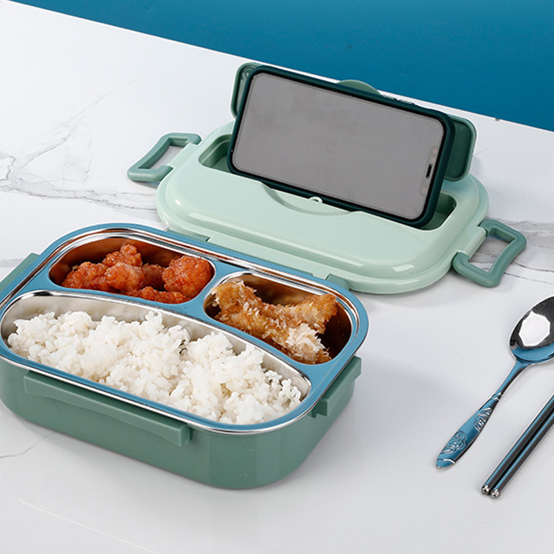 Thermische Edelstahl Lunchbox – Warmhaltend & Auslaufsicher